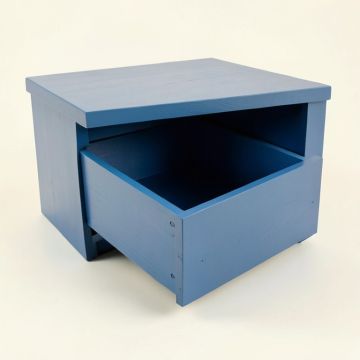 Ash Dale Under-Desk Drawer Unit - Blue (synthetic illustration; no displayed measurements)