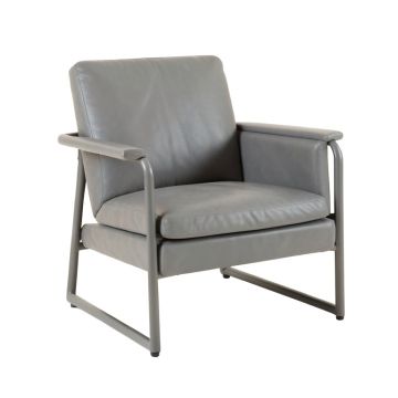 29 '' Wide Cowhide Armchair (synthetic illustration; no displayed measurements)