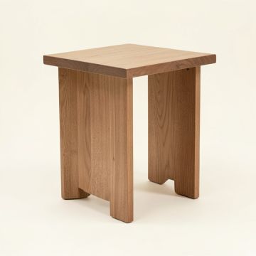 Hayley Drum End Table (synthetic illustration; no displayed measurements)