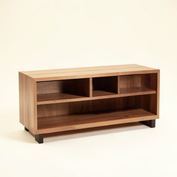 Laursen Solid Wood Tv Stand For Tvs Up To 75 '' (synthetic illustration; no displayed measurements)