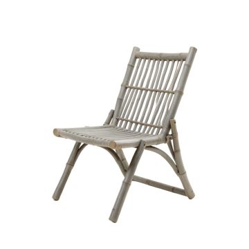 Wren Brook Folding Outdoor Chair - Gray (synthetic illustration; no displayed measurements)