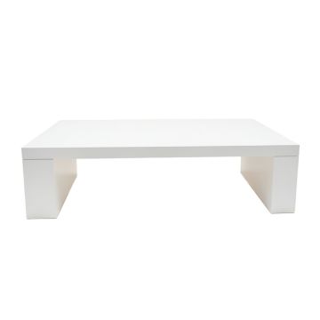 Harbor Branch Desktop Monitor Riser - White