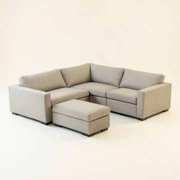 Cleora 89.5 '' Wide Reversible Modular Corner Sectional (synthetic illustration; no displayed measurements)