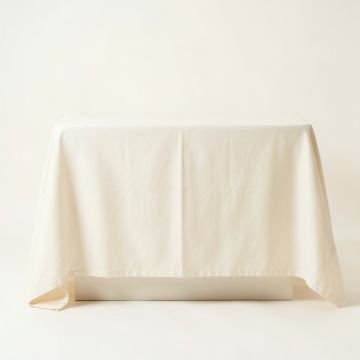 Cove Brook Flat Bed Sheet - Ivory (synthetic illustration; no displayed measurements)