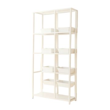 Slate Arc Empty Vertical Garden Frame - White