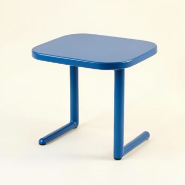 Olive Crossing Compact Balcony Table - Blue (synthetic illustration; no displayed measurements)