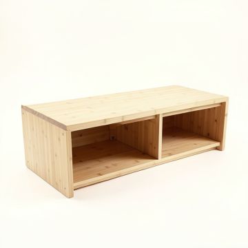 Heath Dale Shoe Storage Bench - Beige (synthetic illustration; no displayed measurements)