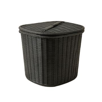 Slate Bridge Laundry Hamper - Black