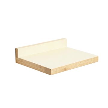 Maple Crest Wall-Mounted Cat Perch - Cream