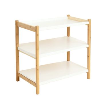 Heath Bluff Empty Countertop Canister Rack - White