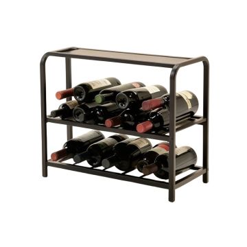 Vanderhoff 18 Bottle Floor Wine Bottle Rack