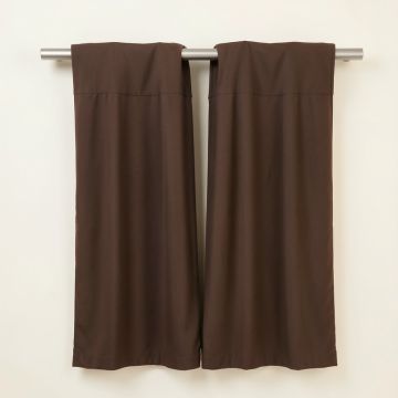 Farmhouse Room Darkening Rod Pocket Curtain Panels (synthetic illustration; no displayed measurements)