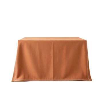 Shore Branch Flat Bed Sheet - Terracotta