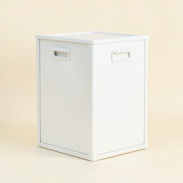 Vale Bend Closed Outdoor Storage Box - White (synthetic illustration; no displayed measurements)