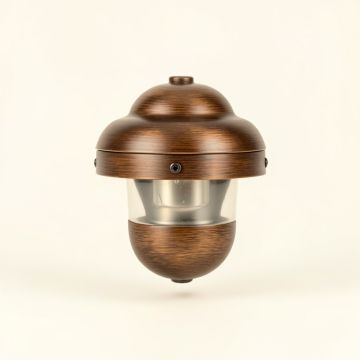 Oil Rubbed Bronze 1 -Bulb Outdoor Bulkhead Light (synthetic illustration; no displayed measurements)