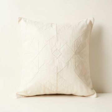 Maple Arc Filled Accent Pillow - Ivory (synthetic illustration; no displayed measurements)