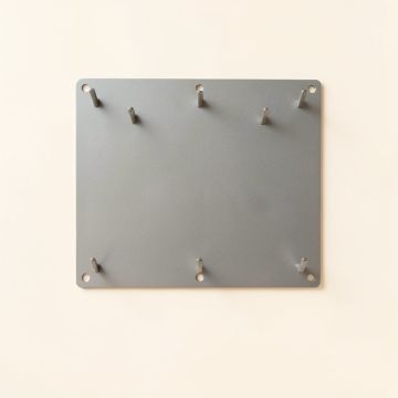 Harbor Branch Empty Wall-Mounted Tool Organizer Panel - Gray (synthetic illustration; no displayed measurements)