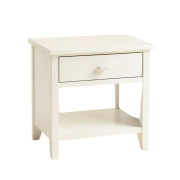 Reed Bridge Nightstand - White (synthetic illustration; no displayed measurements)