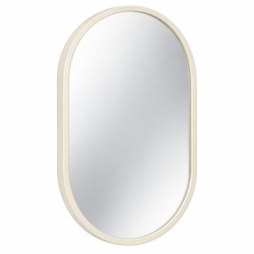 Fern Brook Framed Wall Mirror - Ivory