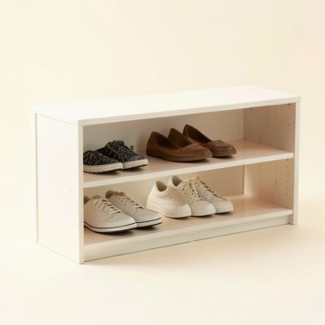 Hallway 6 Pair Shoe Storage Bench (synthetic illustration; no displayed measurements)