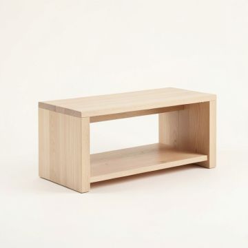 Summit Arc Narrow Outdoor Storage Bench - Beige (synthetic illustration; no displayed measurements)