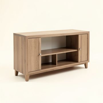Ediline Wooden Console Table (synthetic illustration; no displayed measurements)