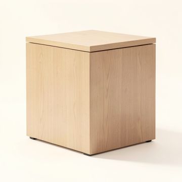 Plain End Table (synthetic illustration; no displayed measurements)