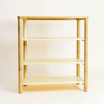 Dune Bridge Empty Seed-Starting Shelving Unit Without Lights - Ivory (synthetic illustration; no displayed measurements)