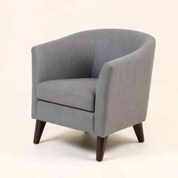 Kambelle Upholstered Parsons Chair In Gray (synthetic illustration; no displayed measurements)