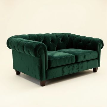 Porter 80 '' Velvet Rolled Arm Chesterfield Sofa (synthetic illustration; no displayed measurements)