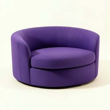Felisita 74.8 '' Linen Round Arm Sofa (synthetic illustration; no displayed measurements)
