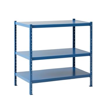 Shore Bend Empty Seed-Starting Shelving Unit Without Lights - Blue