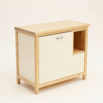 Moss Brook Freestanding Laundry Folding Counter - Cream (synthetic illustration; no displayed measurements)