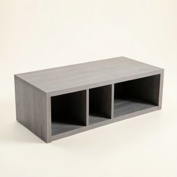 Heath Dell Shoe Storage Bench - Gray (synthetic illustration; no displayed measurements)
