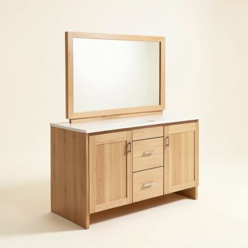 Hutto 60 '' Double Bathroom Vanity Set (synthetic illustration; no displayed measurements)