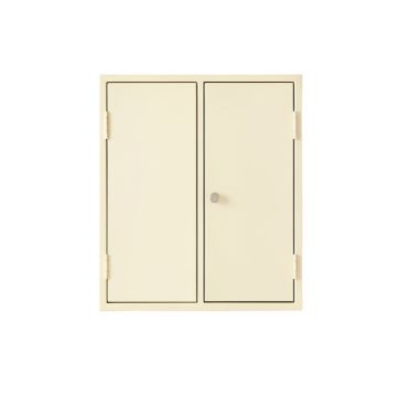 Bay Crest Wall-Mounted Laundry Cabinet - Ivory