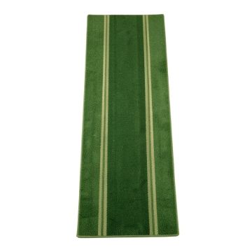 Heath Arc Narrow Runner Rug - Green