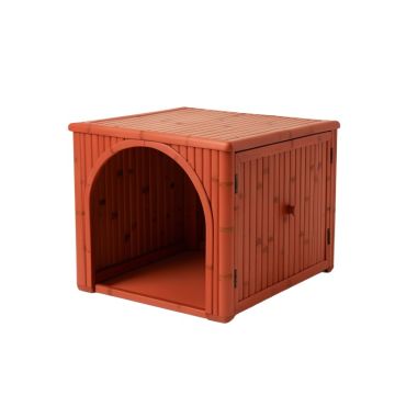 Vale Crest Empty Furniture-Style Litter Enclosure - Terracotta