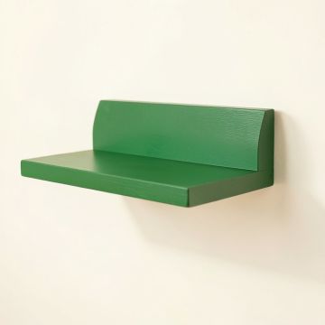 Clay Dale Wall-Mounted Cat Perch - Green (synthetic illustration; no displayed measurements)