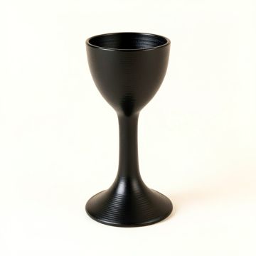 Fern Canyon Empty Candle Holder - Black (synthetic illustration; no displayed measurements)