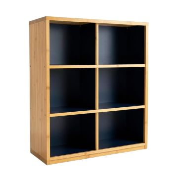 Rowan Crossing Freestanding Bookcase - Navy