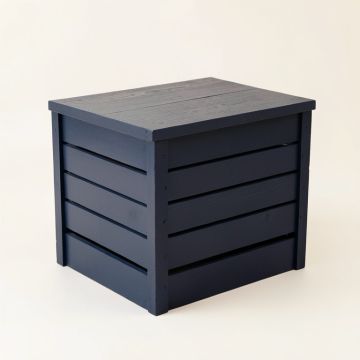Alder Brook Closed Garden Compost Bin - Navy (synthetic illustration; no displayed measurements)