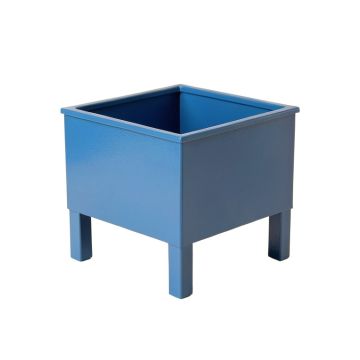 Moss Bluff Empty Raised Planter - Blue