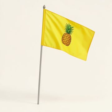 Toler Welcome Pineapple 2-Sided Polyester 18 X 12 In . Garden Flag (synthetic illustration; no displayed measurements)