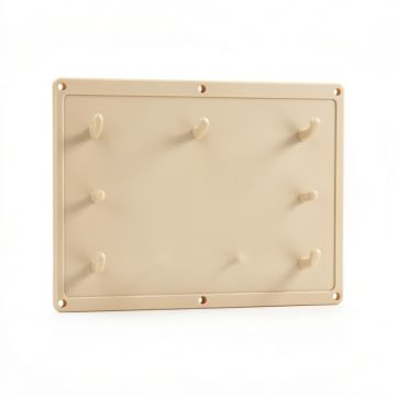 Sage Canyon Empty Wall-Mounted Tool Organizer Panel - Beige (synthetic illustration; no displayed measurements)