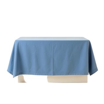 Ridge Brook Flat Bed Sheet - Blue