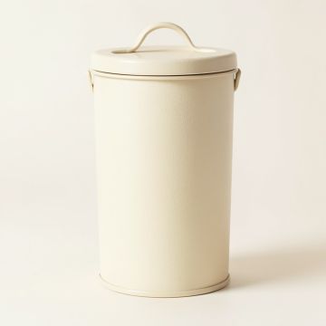 Cliff Brook Storage Canister With Lid - Ivory (synthetic illustration; no displayed measurements)