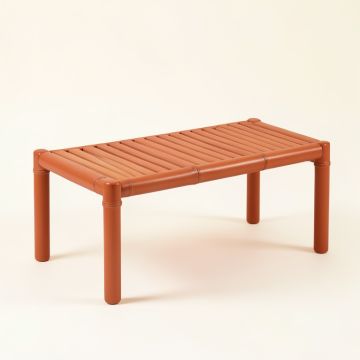 Fern Arc Indoor Bench (synthetic illustration; no displayed measurements)