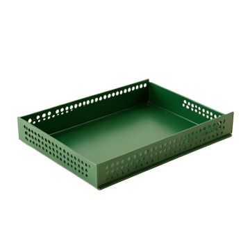 Heath Dale Empty Under-Desk Cable Tray - Green