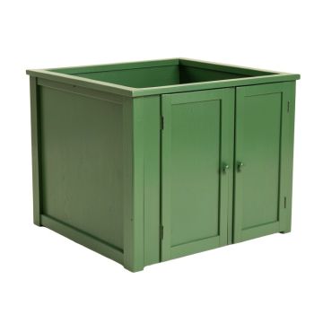 Sage Falls Empty Furniture-Style Litter Enclosure - Green